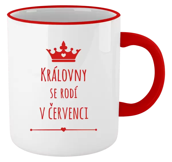 Hrnek Královny se rodí v ...