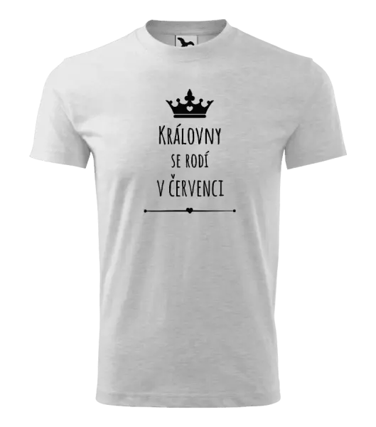 Dětské tričko Královny se rodí v ...