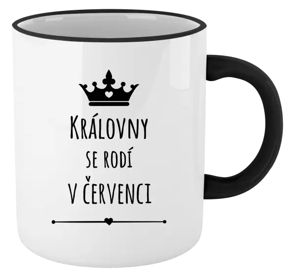 Hrnek Královny se rodí v ...