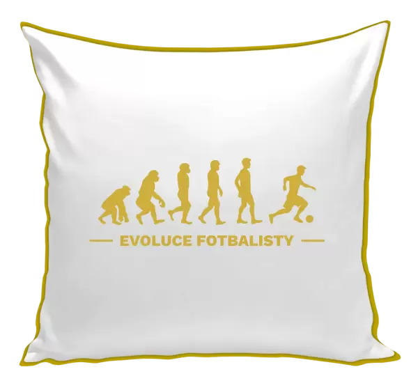 Polštář Evoluce - fotbalista