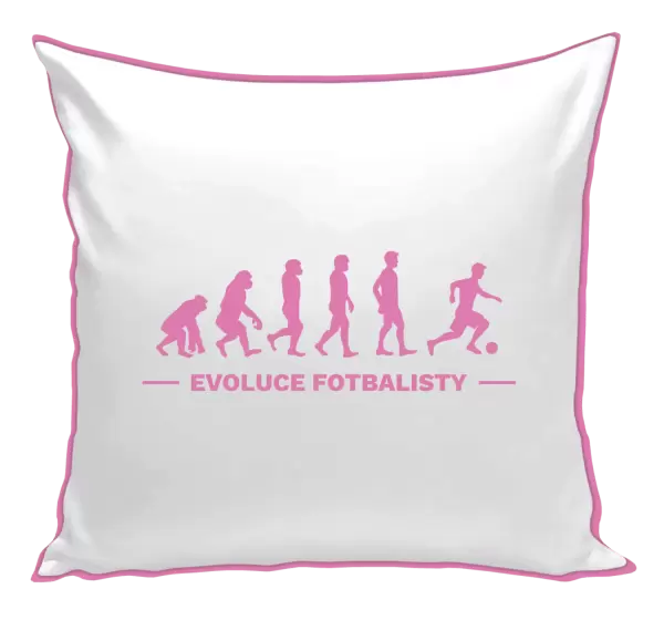 Polštář Evoluce - fotbalista