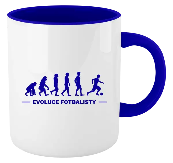 Hrnek Evoluce - fotbalista