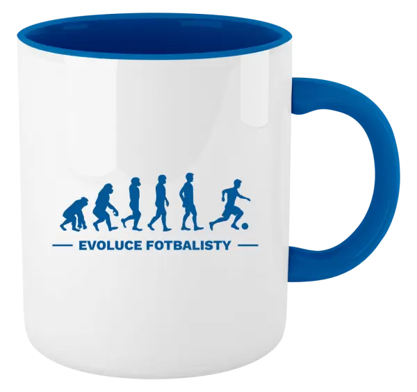Hrnek Evoluce - fotbalista