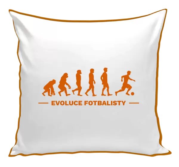 Polštář Evoluce - fotbalista