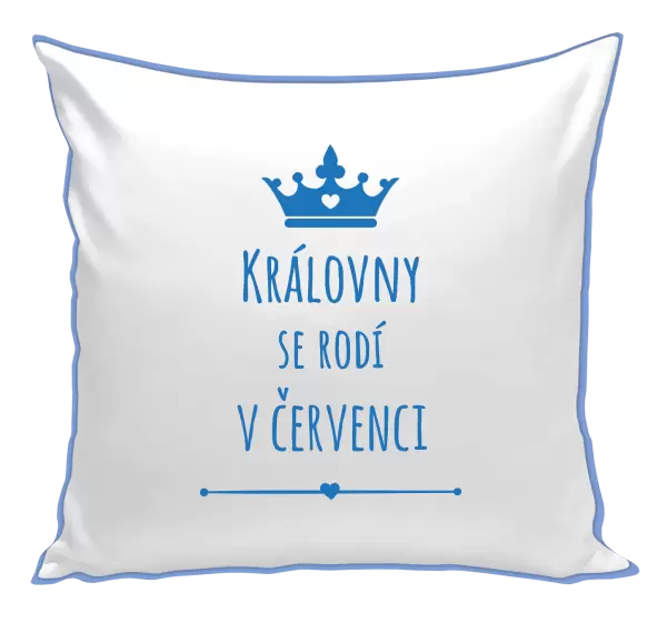 Polštář Královny se rodí v ...