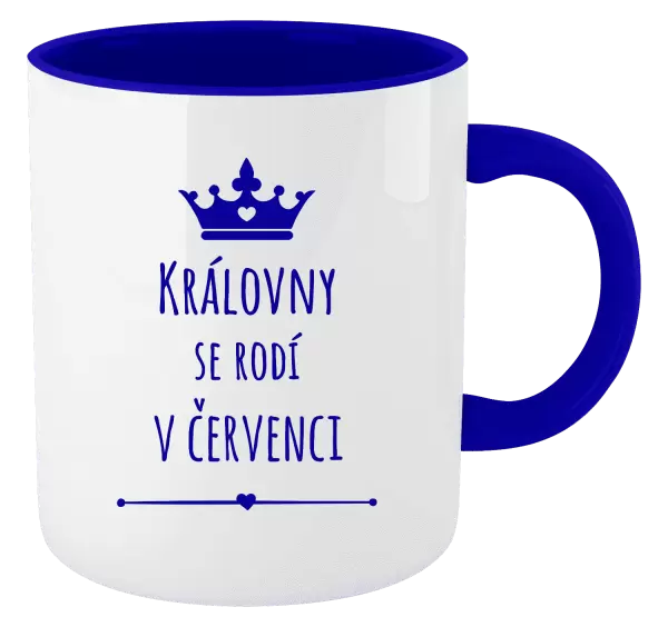 Hrnek Královny se rodí v ...
