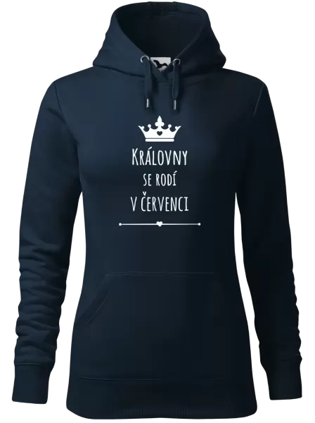 Dámská mikina Královny se rodí v ...