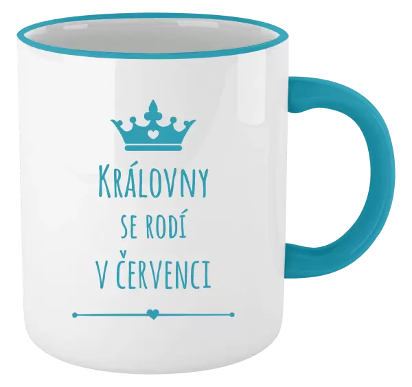 Hrnek Královny se rodí v ...