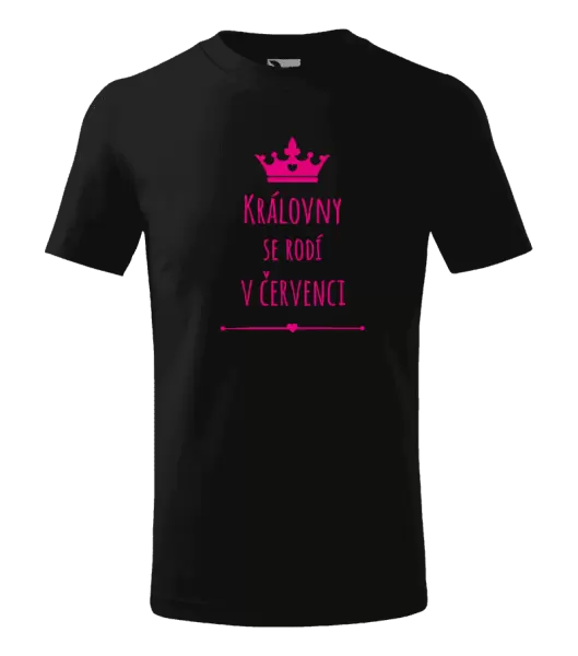 Dětské tričko Královny se rodí v ...