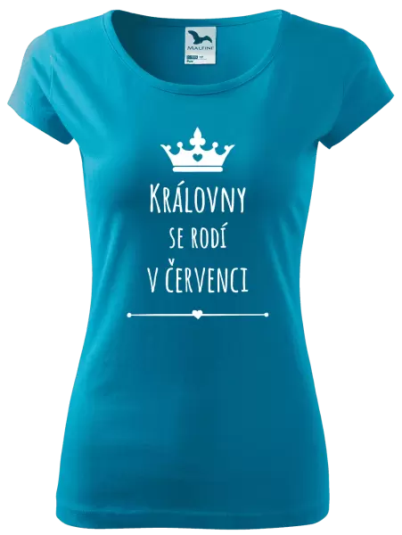 Dámské tričko Královny se rodí v ...