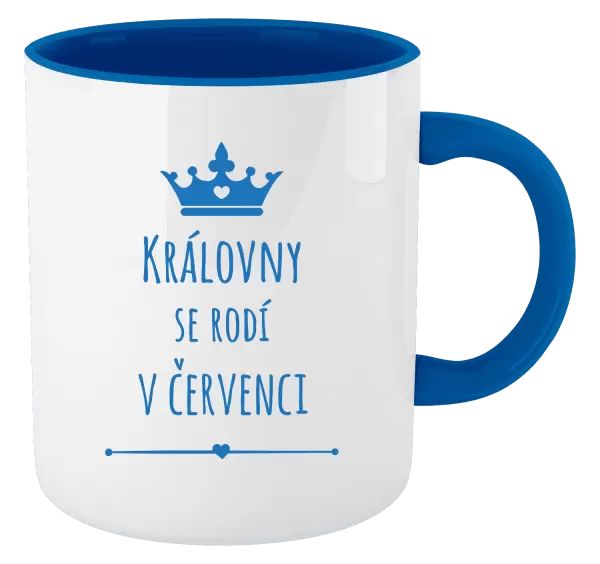 Hrnek Královny se rodí v ...