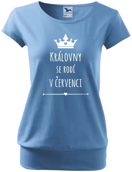 Dámské tričko Královny se rodí v ...