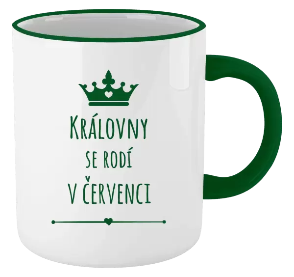 Hrnek Královny se rodí v ...