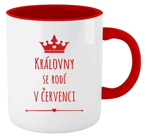 Hrnek Královny se rodí v ...