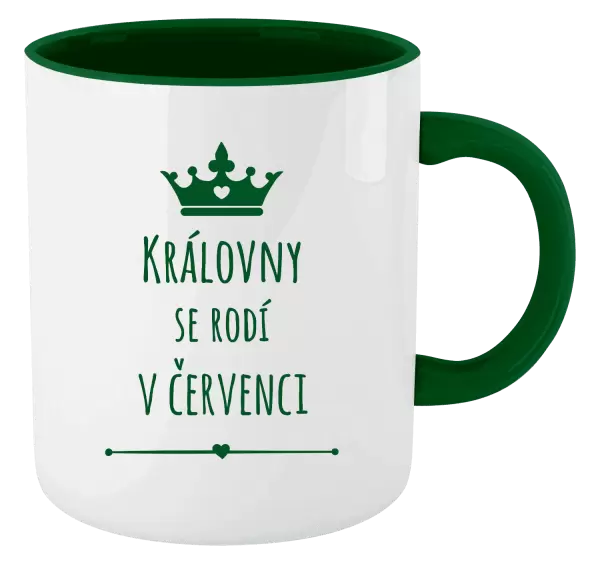 Hrnek Královny se rodí v ...