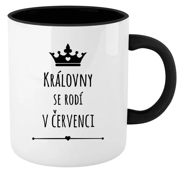 Hrnek Královny se rodí v ...