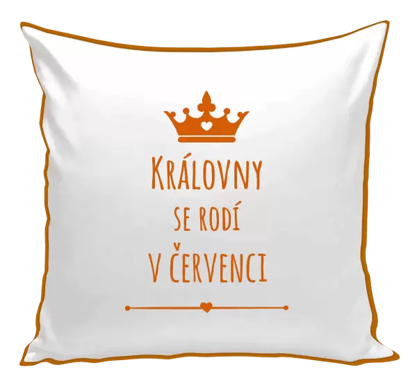 Polštář Královny se rodí v ...