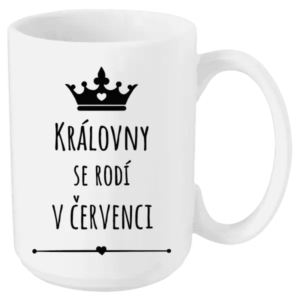 Hrnek Královny se rodí v ...