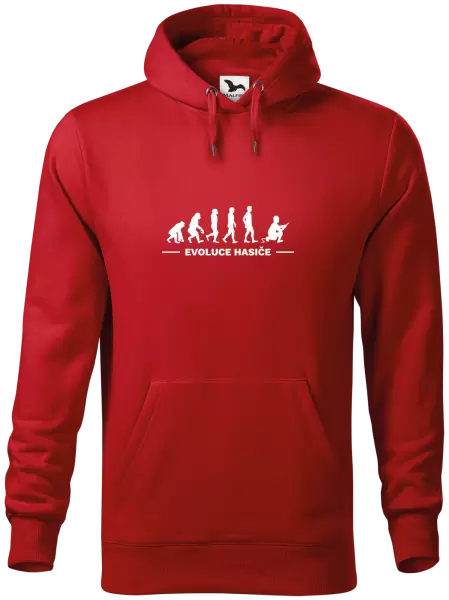 Pánská mikina Evoluce - hasič