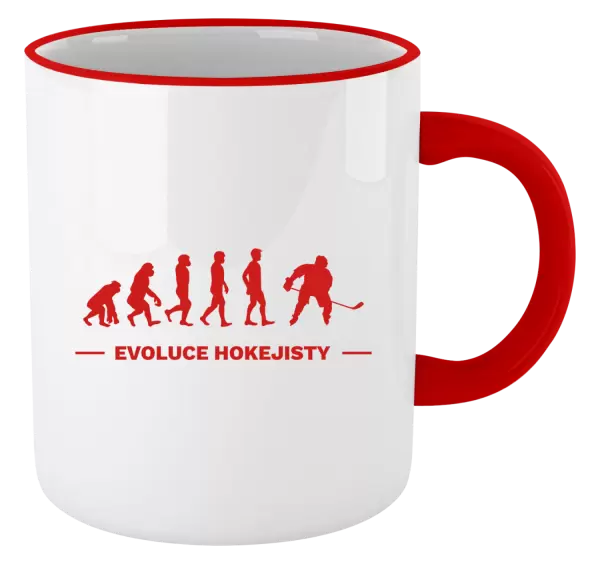 Hrnek Evoluce - hokejista