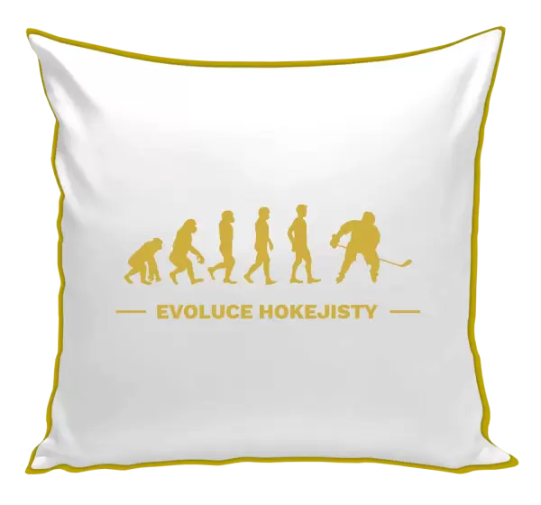 Polštář Evoluce - hokejista