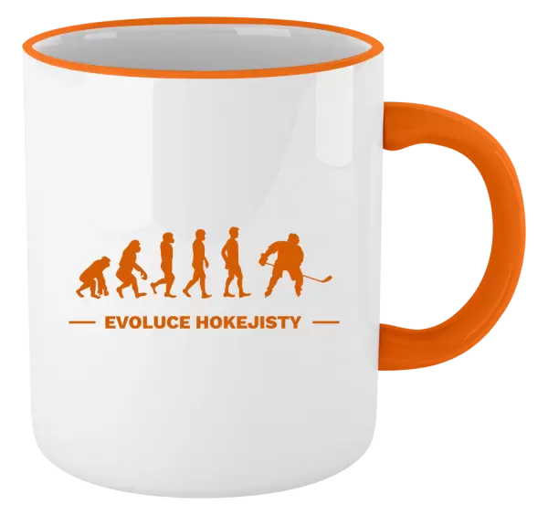 Hrnek Evoluce - hokejista