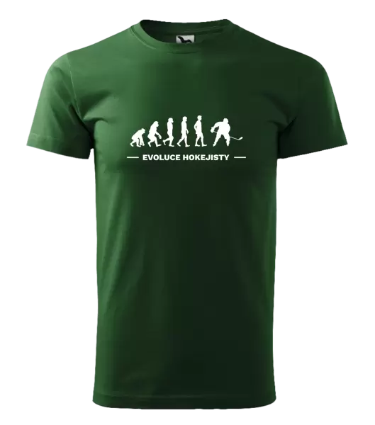 Pánské tričko Evoluce - hokejista