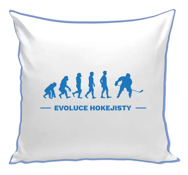 Polštář Evoluce - hokejista