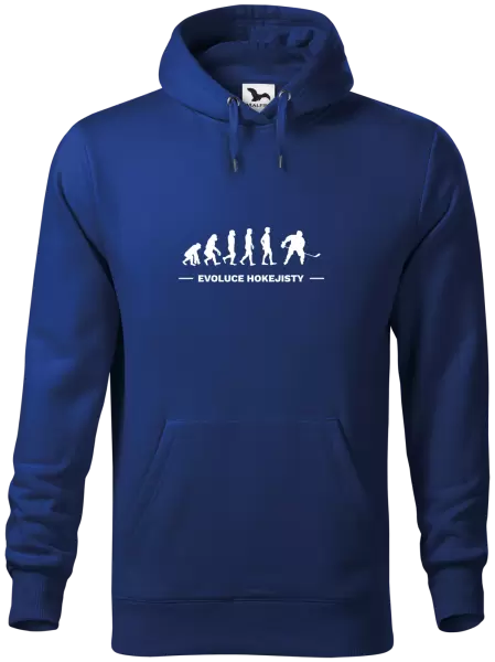 Pánská mikina Evoluce - hokejista