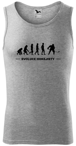Pánské tílko Evoluce - hokejista