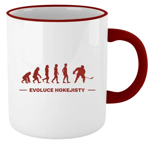 Hrnek Evoluce - hokejista