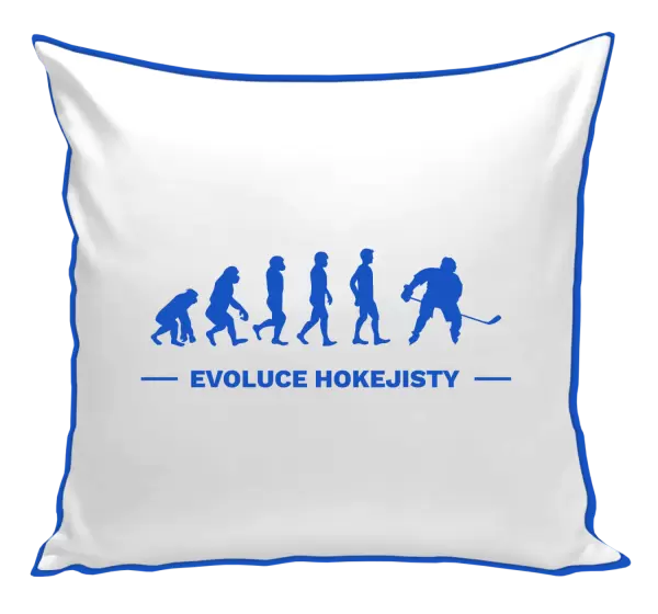 Polštář Evoluce - hokejista