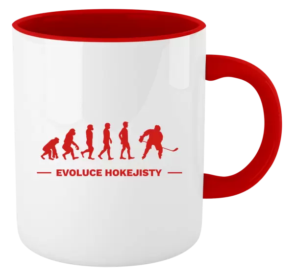 Hrnek Evoluce - hokejista