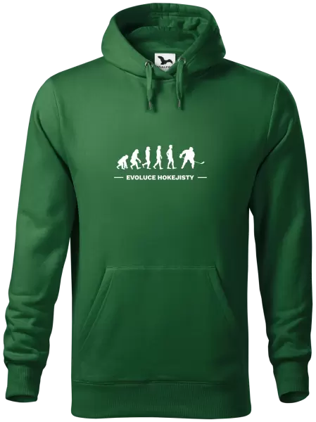 Pánská mikina Evoluce - hokejista