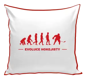 Polštář Evoluce - hokejista