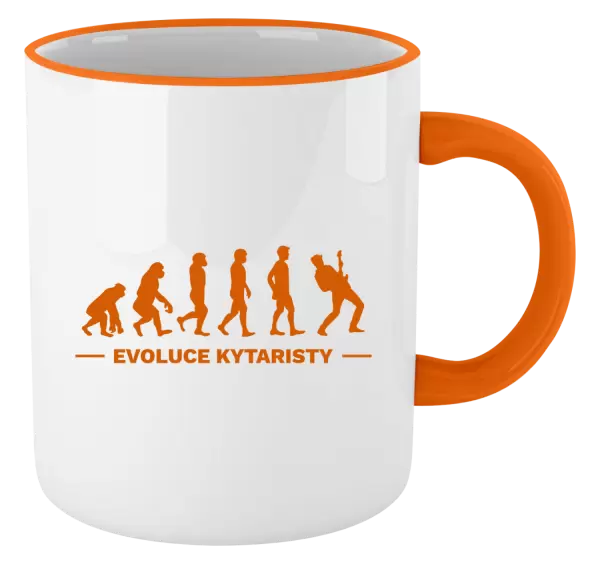 Hrnek Evoluce - kytarista