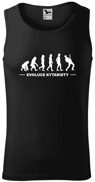 Pánské tílko Evoluce - kytarista