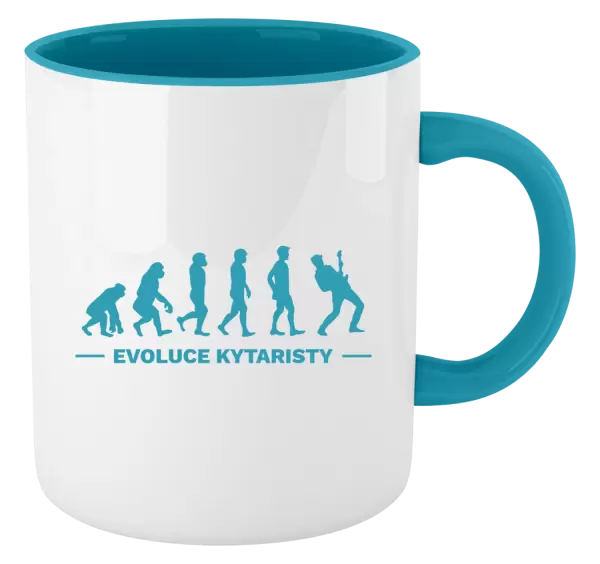 Hrnek Evoluce - kytarista