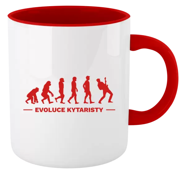 Hrnek Evoluce - kytarista