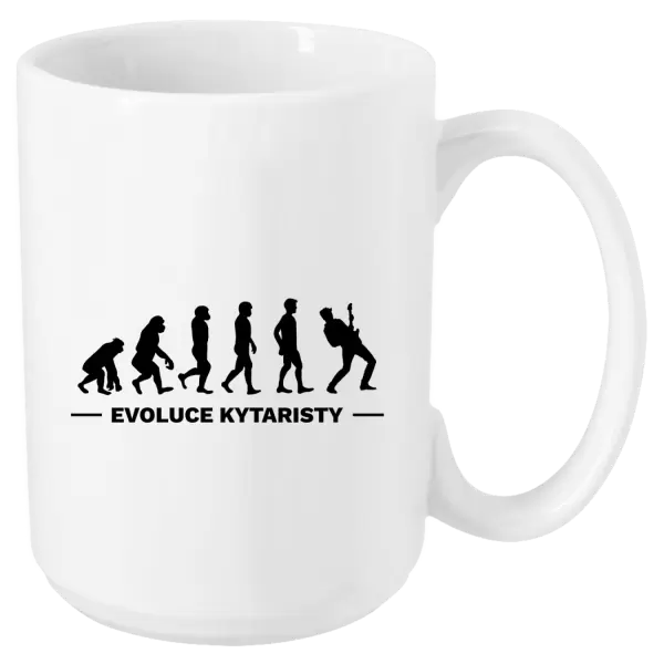 Hrnek Evoluce - kytarista