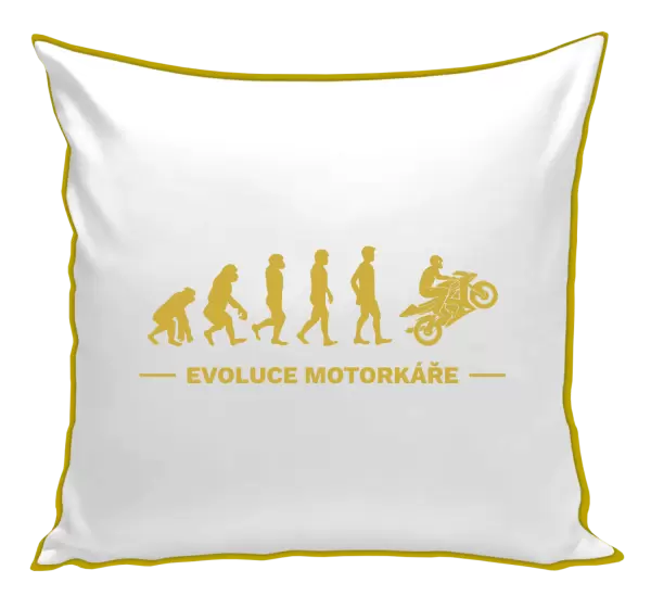 Polštář Evoluce - motorkář