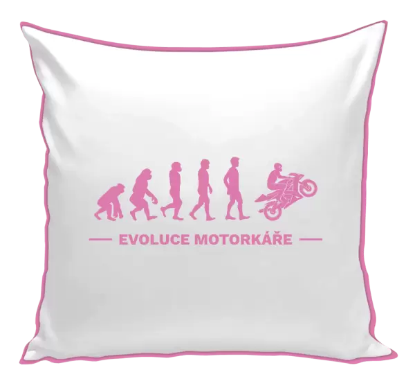 Polštář Evoluce - motorkář