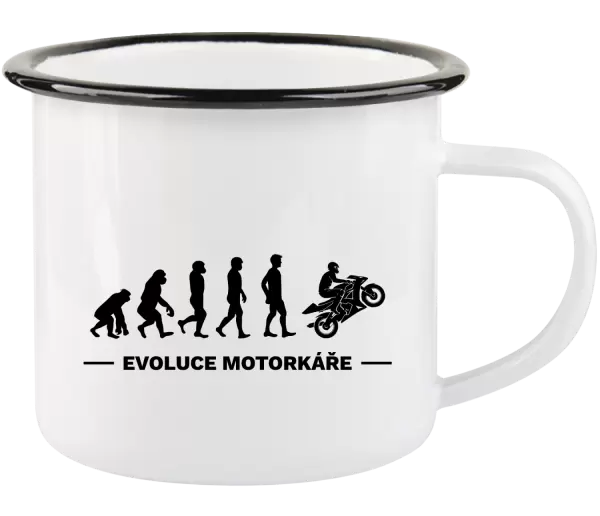 Plecháček Evoluce - motorkář
