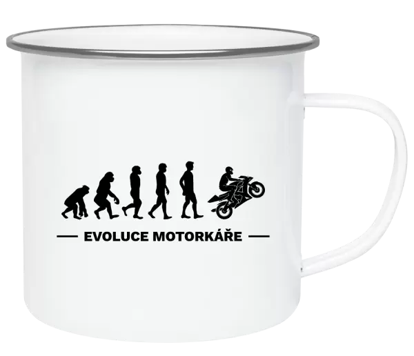 Plecháček Evoluce - motorkář