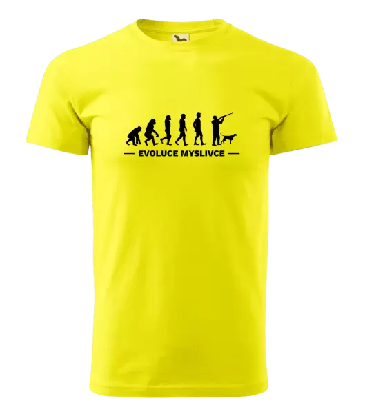 Pánské tričko Evoluce - myslivec