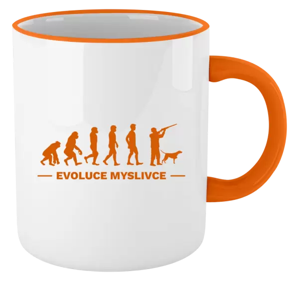 Hrnek Evoluce - myslivec