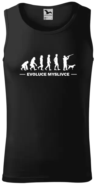 Pánské tílko Evoluce - myslivec