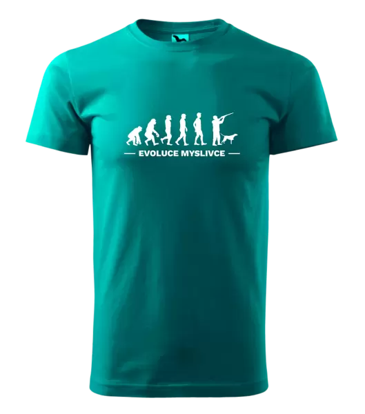 Pánské tričko Evoluce - myslivec