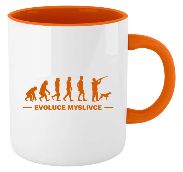 Hrnek Evoluce - myslivec