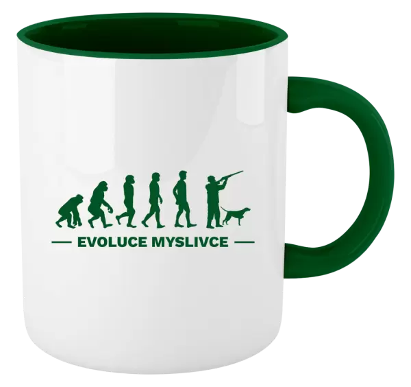 Hrnek Evoluce - myslivec